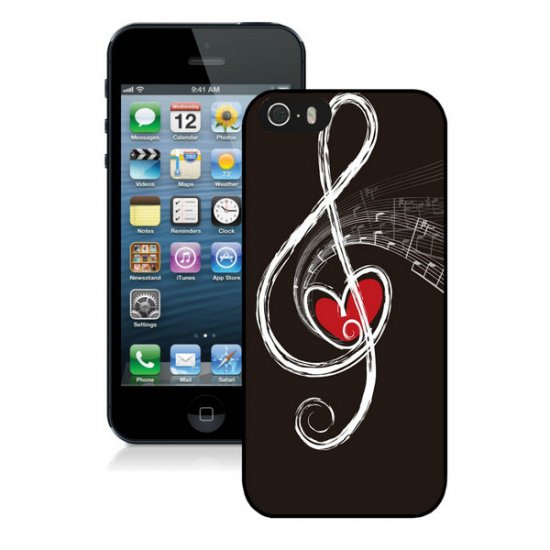 Valentine Music iPhone 5 5S Cases CHO - Click Image to Close